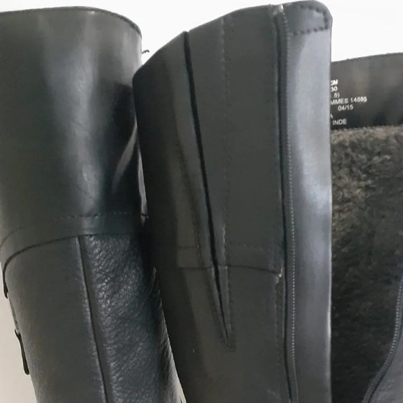 Clarks Swansea Bridge Tall Riding Boot Black size 6 - Picture 11 of 12